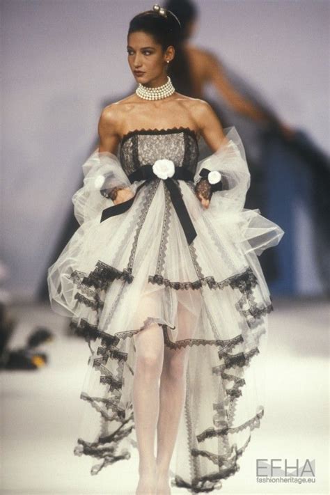 1990 chanel|Chanel spring summer 1990 couture.